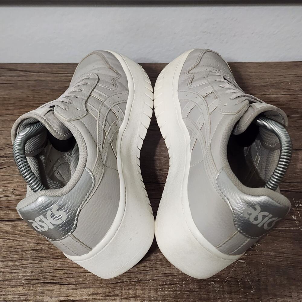 Asics Japan S PF Women's Platform Shoes Sneakers Size 8.5 Gray - Picture 5 of 9
